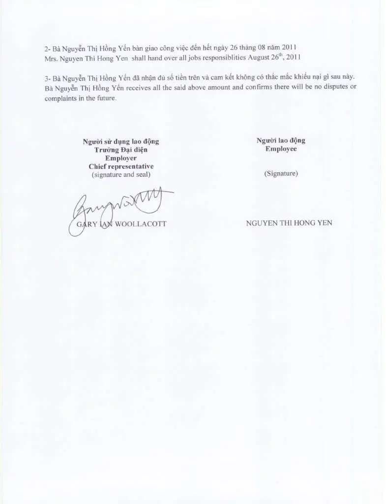 Yen again refused to sign it.